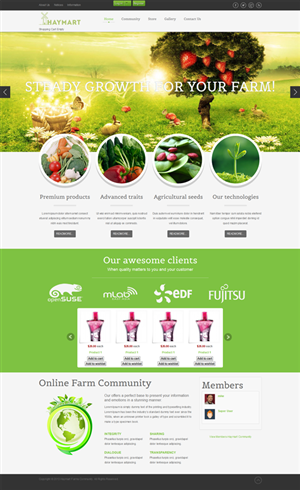 Web Design by Ummer Aftab for this project | Design: #2670641