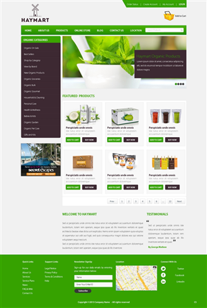 Web Design by pb for this project | Design: #2621822