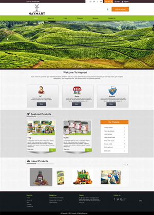 Web Design by pb for this project | Design: #2621839