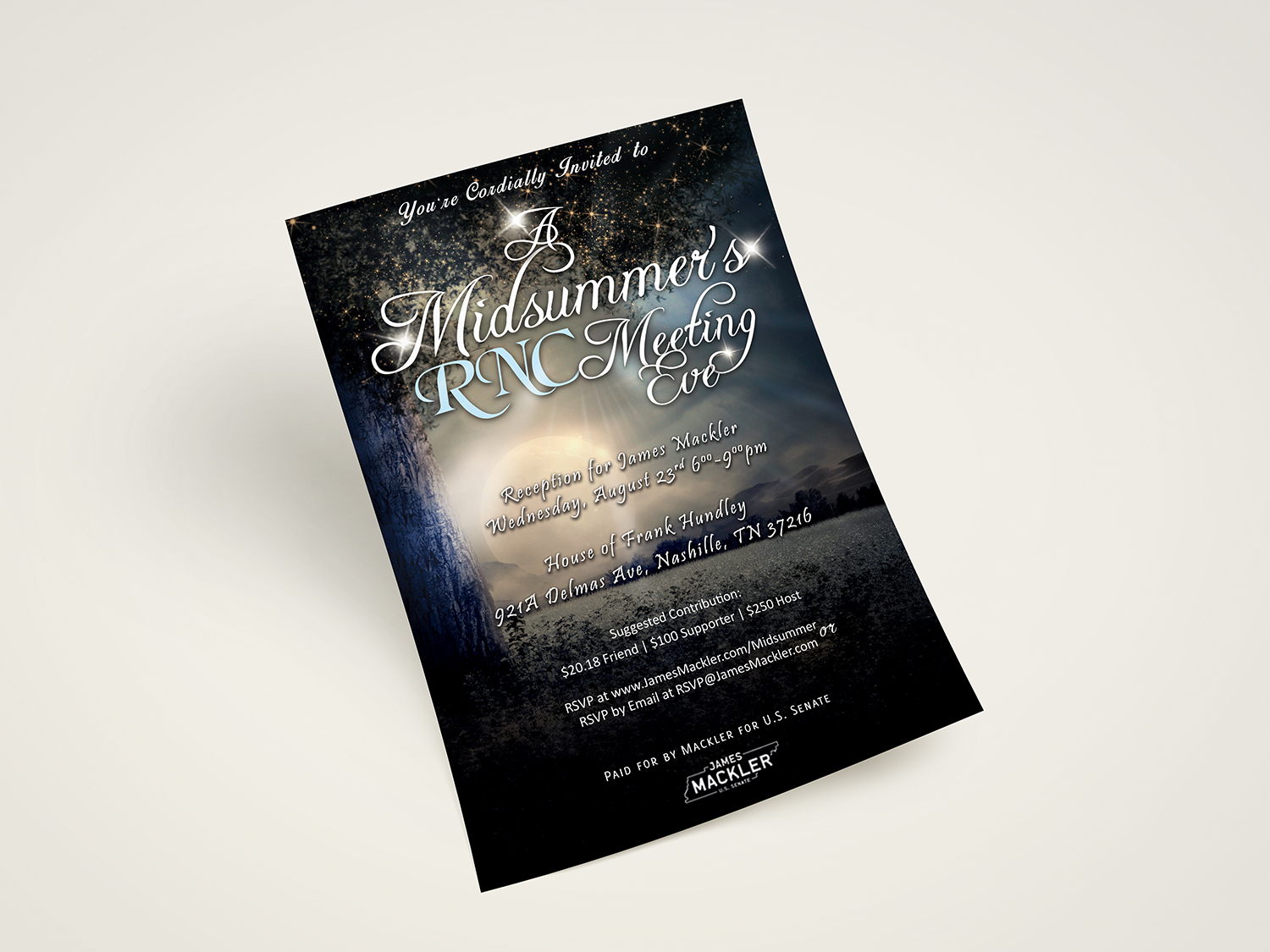 Design de Flyer par - SWING - pour Davidson County Democratic Party | Design #15737746