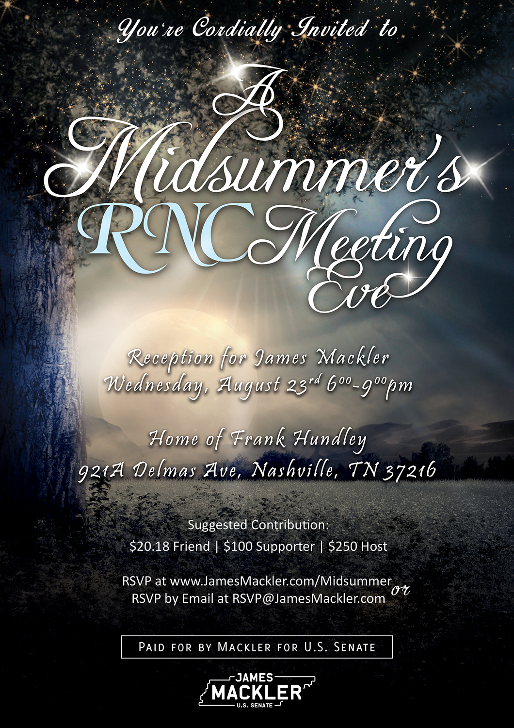 Flyer Design by - SWING - for Davidson County Democratic Party | Design #15782727