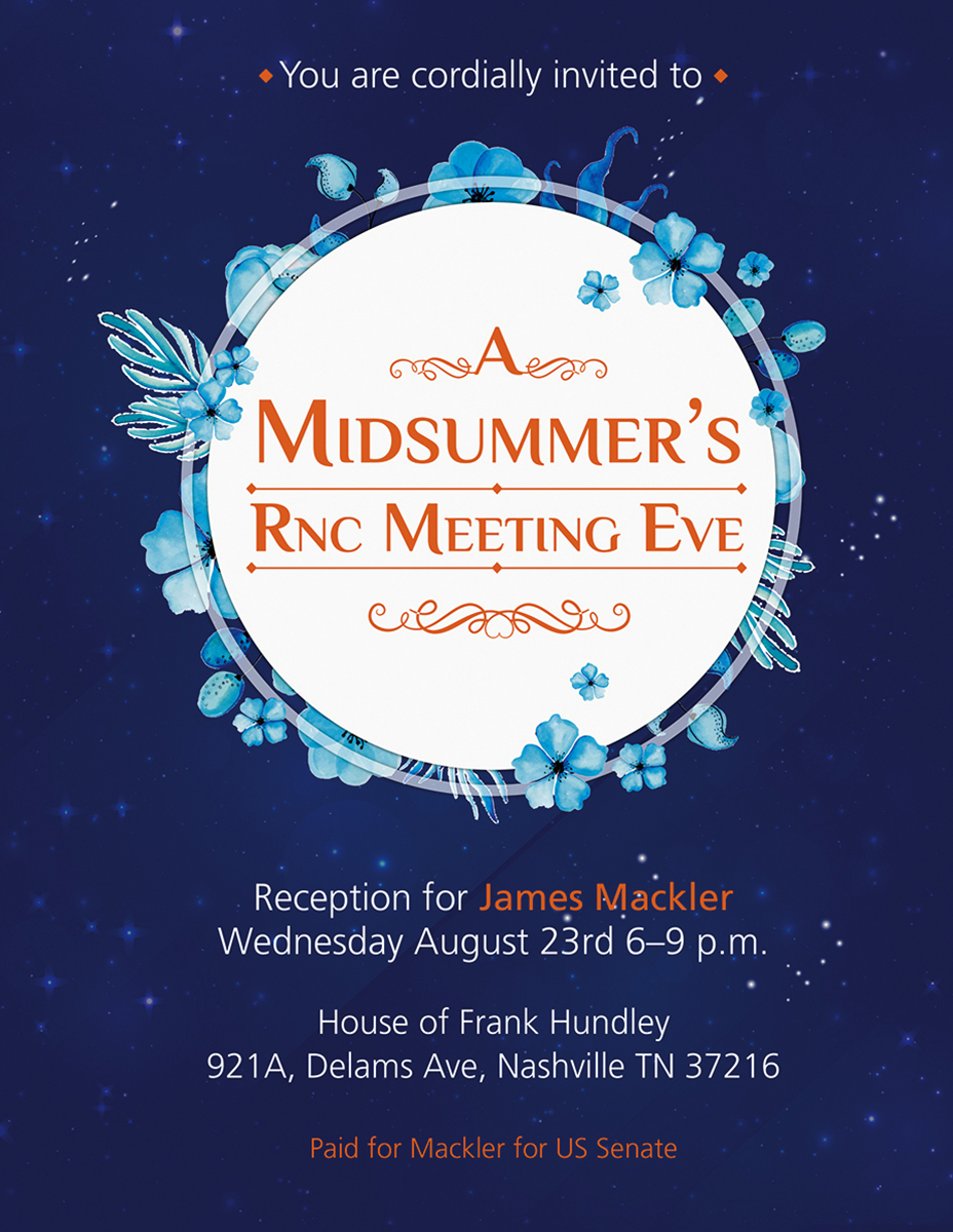 Flyer Design by D Creative for Davidson County Democratic Party | Design #15743967
