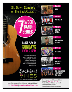 Flyer Design by D Creative for BackRoad Vines | Design: #15748664