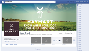 Facebook-Design von JCR
