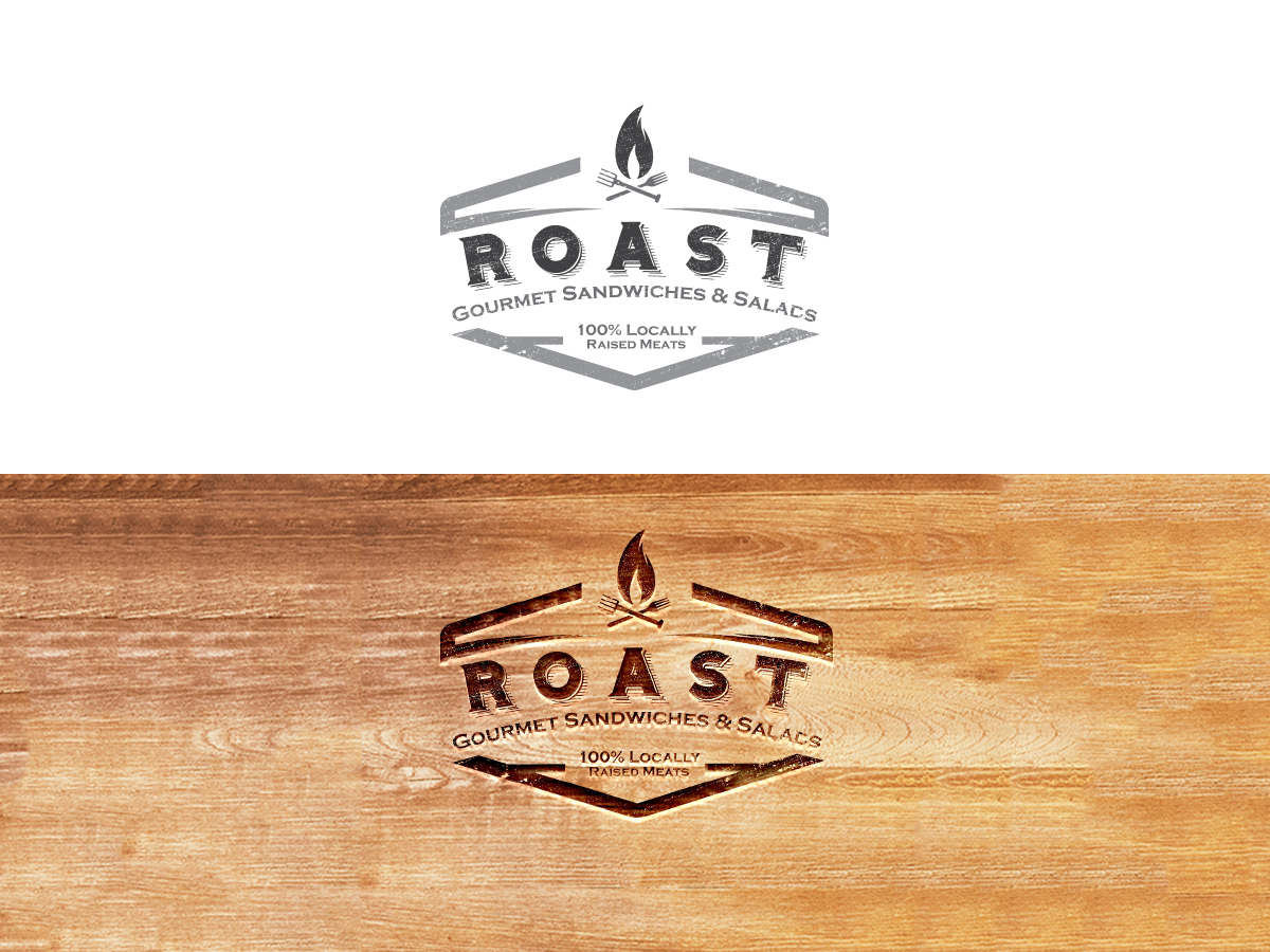 Logo Design by benito for Roast | Design #15815898