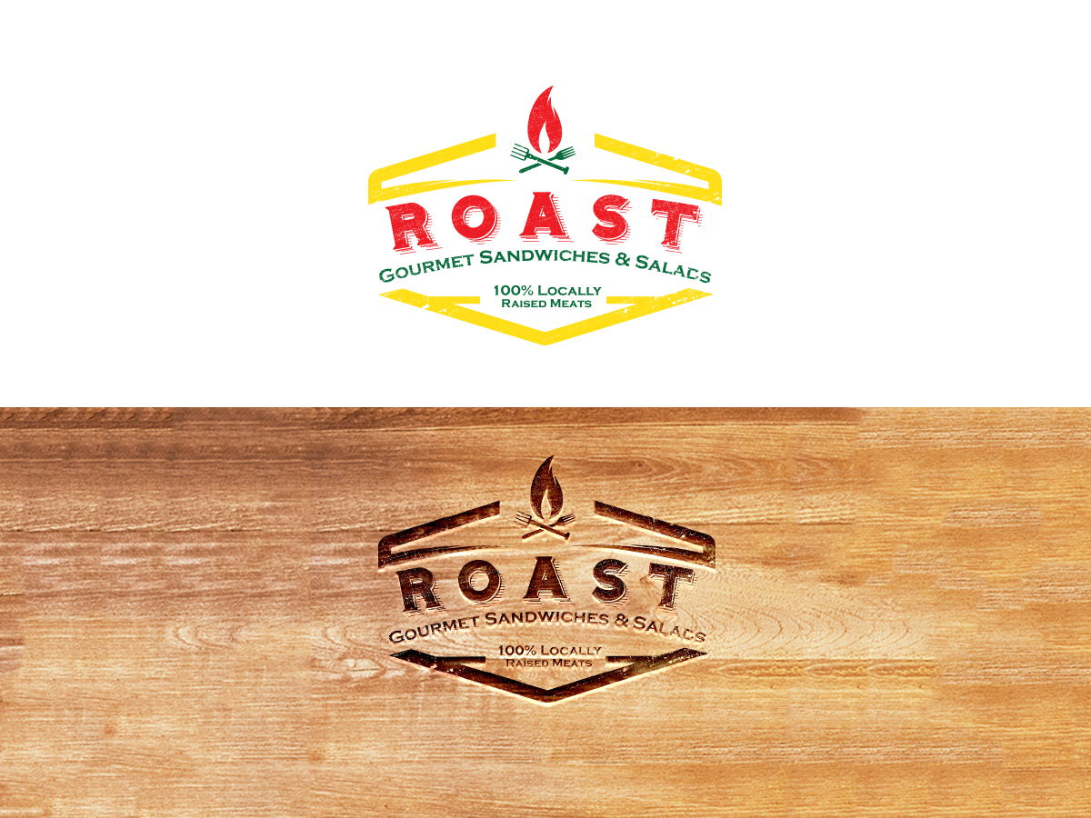 Logo Design by benito for Roast | Design #15815899