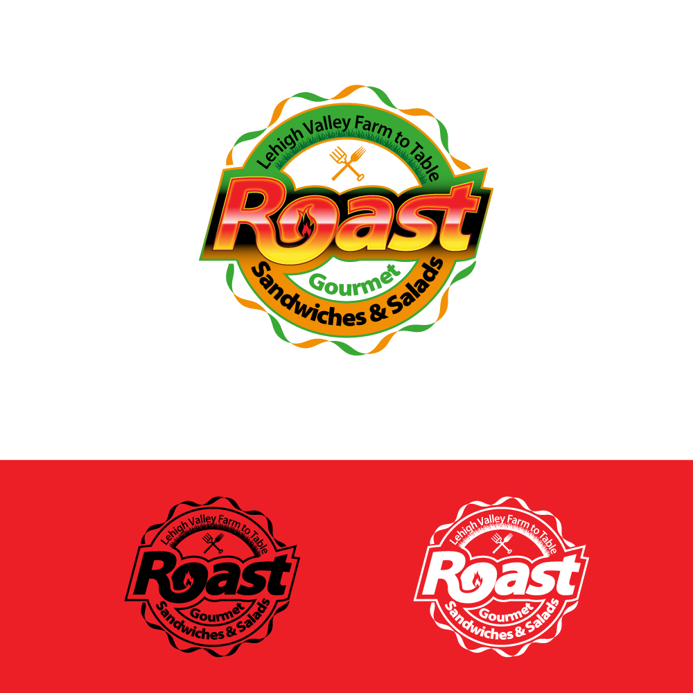 Logo Design by Vic for Roast | Design #15818652