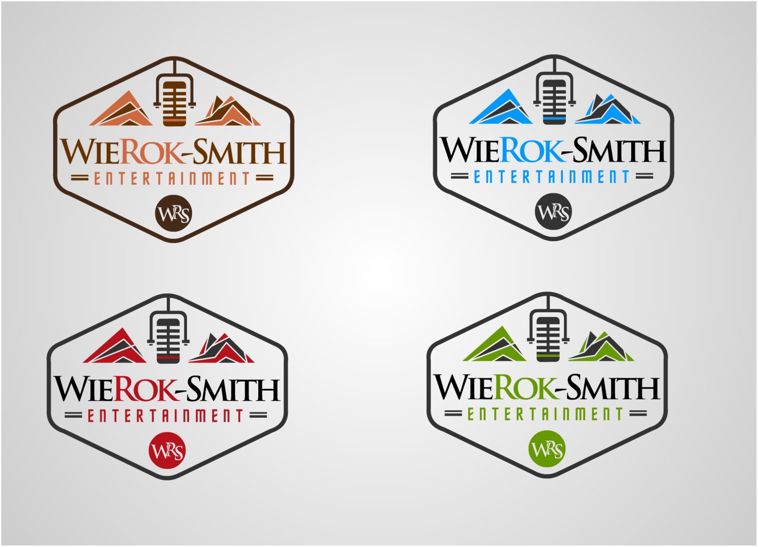 Diseño de Logo por Kero para WieRok Entertainment, LLC | Diseño #15767838