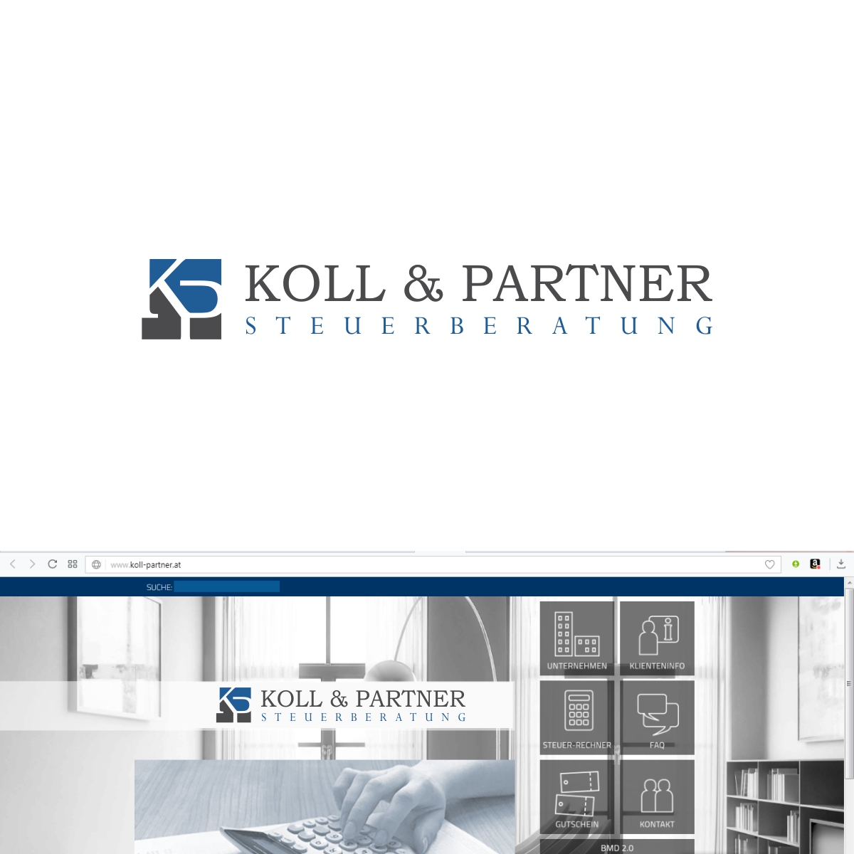 Logo Design by e-graphics for KOLL & PARTNER  | Design: #15737525