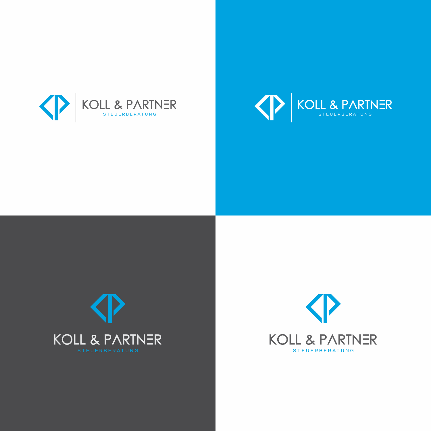 Logo Design by MKR for KOLL & PARTNER  | Design #15729096