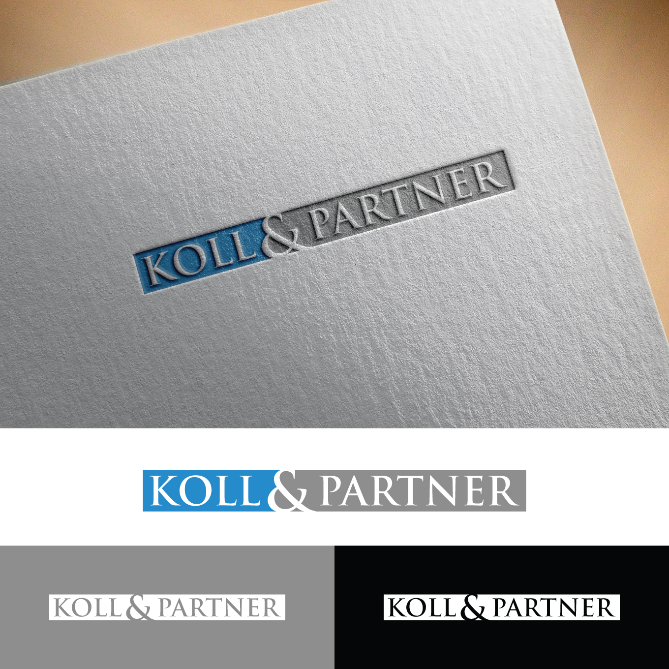 Logo Design by elbouchikhi.samir for KOLL & PARTNER  | Design #15882818