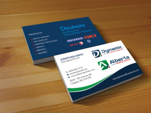 Diseño de Tarjeta de Presentación por Creations Box 2015 para Dynamic Office Products | Diseño: #15823537