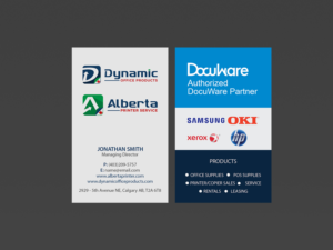 Business Card Design by Creations Box 2015 for Dynamic Office Products | Design: #15823555