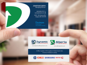 Diseño de Tarjeta de Presentación por Creations Box 2015 para Dynamic Office Products | Diseño: #15823640