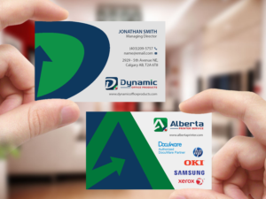 Diseño de Tarjeta de Presentación por Creations Box 2015 para Dynamic Office Products | Diseño: #15823706