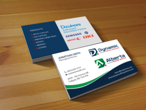 Diseño de Tarjeta de Presentación por Creations Box 2015 para Dynamic Office Products | Diseño: #15827082