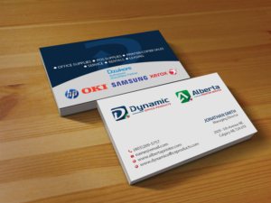 Diseño de Tarjeta de Presentación por Creations Box 2015 para Dynamic Office Products | Diseño: #15827083