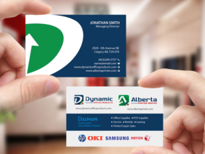 Diseño de Tarjeta de Presentación por Creations Box 2015 para Dynamic Office Products | Diseño: #15827500