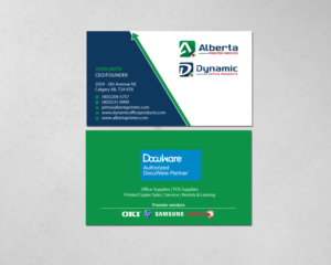 Business Card Design by Brand aid for Dynamic Office Products | Design: #15819912
