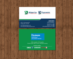 Business Card Design by Brand aid for Dynamic Office Products | Design: #15819930