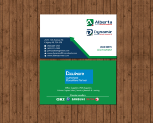 Diseño de Tarjeta de Presentación por Brand aid para Dynamic Office Products | Diseño: #15820000