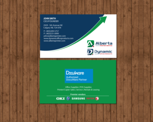Diseño de Tarjeta de Presentación por Brand aid para Dynamic Office Products | Diseño: #15821989