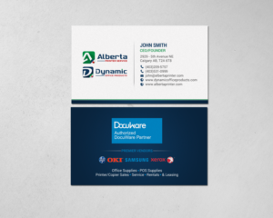 Diseño de Tarjeta de Presentación por chandrayaan.creative para Dynamic Office Products | Diseño: #15818743