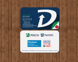 Diseño de Tarjeta de Presentación por chandrayaan.creative para Dynamic Office Products | Diseño: #15818767