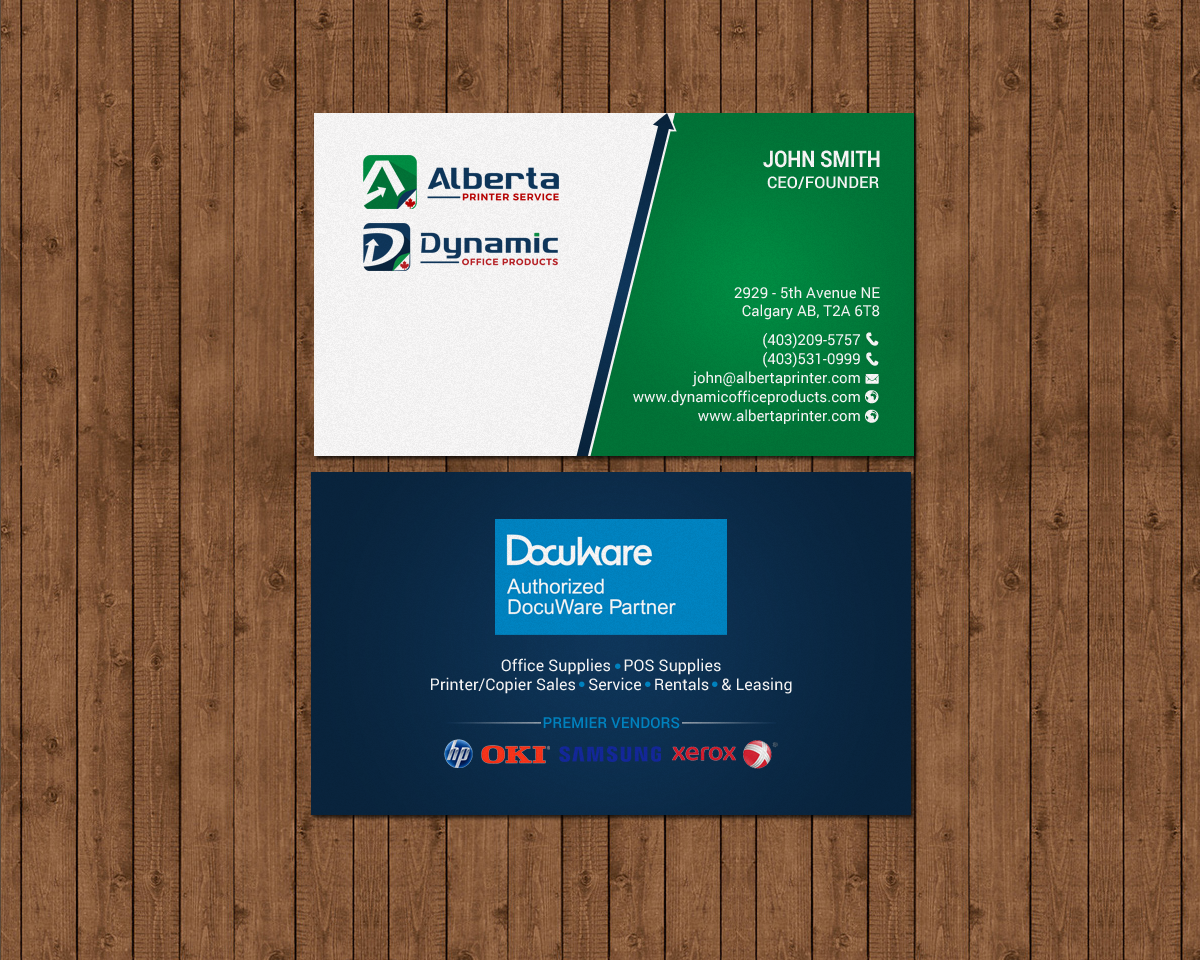 Business Card Design by chandrayaan.creative for Dynamic Office Products | Design #15818860