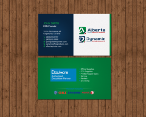 Business Card Design by chandrayaan.creative for Dynamic Office Products | Design: #15819917