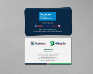 Business Card Design by chandrayaan.creative for Dynamic Office Products | Design: #15822066