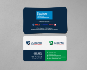 Business Card Design by chandrayaan.creative for Dynamic Office Products | Design: #15822082