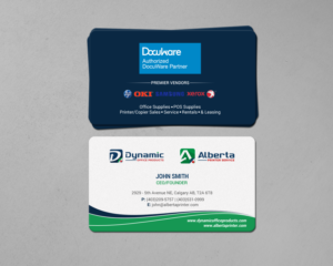 Business Card Design by chandrayaan.creative for Dynamic Office Products | Design: #15822097