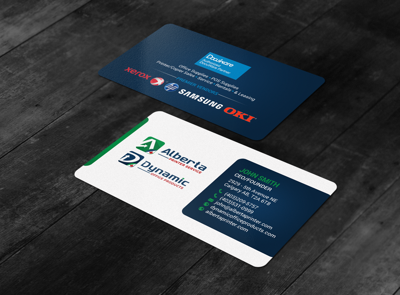 Diseño de Tarjeta de Presentación por chandrayaan.creative para Dynamic Office Products | Diseño #15830894