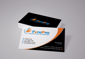 Business Card Design by Pixi Dust for Fyre Pro Aus | Design: #15737433