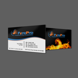 Business Card Design by Pixi Dust for Fyre Pro Aus | Design: #15737435