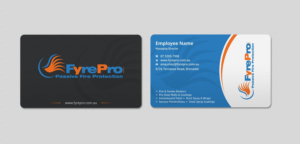 Business Card Design by INDIAN_Ashok for Fyre Pro Aus | Design: #15769505
