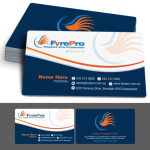 Business Card Design by adiazudin for Fyre Pro Aus | Design: #15816318