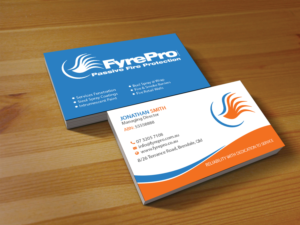 Business Card Design by Creations Box 2015 for Fyre Pro Aus | Design: #15738037