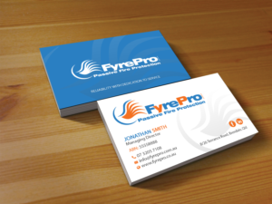 Business Card Design by Creations Box 2015 for Fyre Pro Aus | Design: #15738043