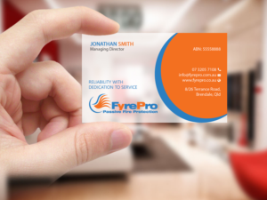 Business Card Design by Creations Box 2015 for Fyre Pro Aus | Design: #15738139
