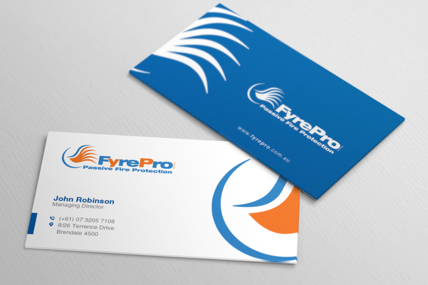 Business Card Design by OxonoArt for Fyre Pro Aus | Design #15823885