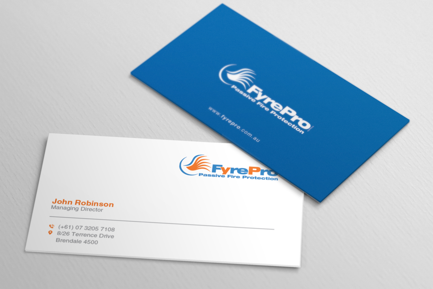 Business Card Design by OxonoArt for Fyre Pro Aus | Design #15823972