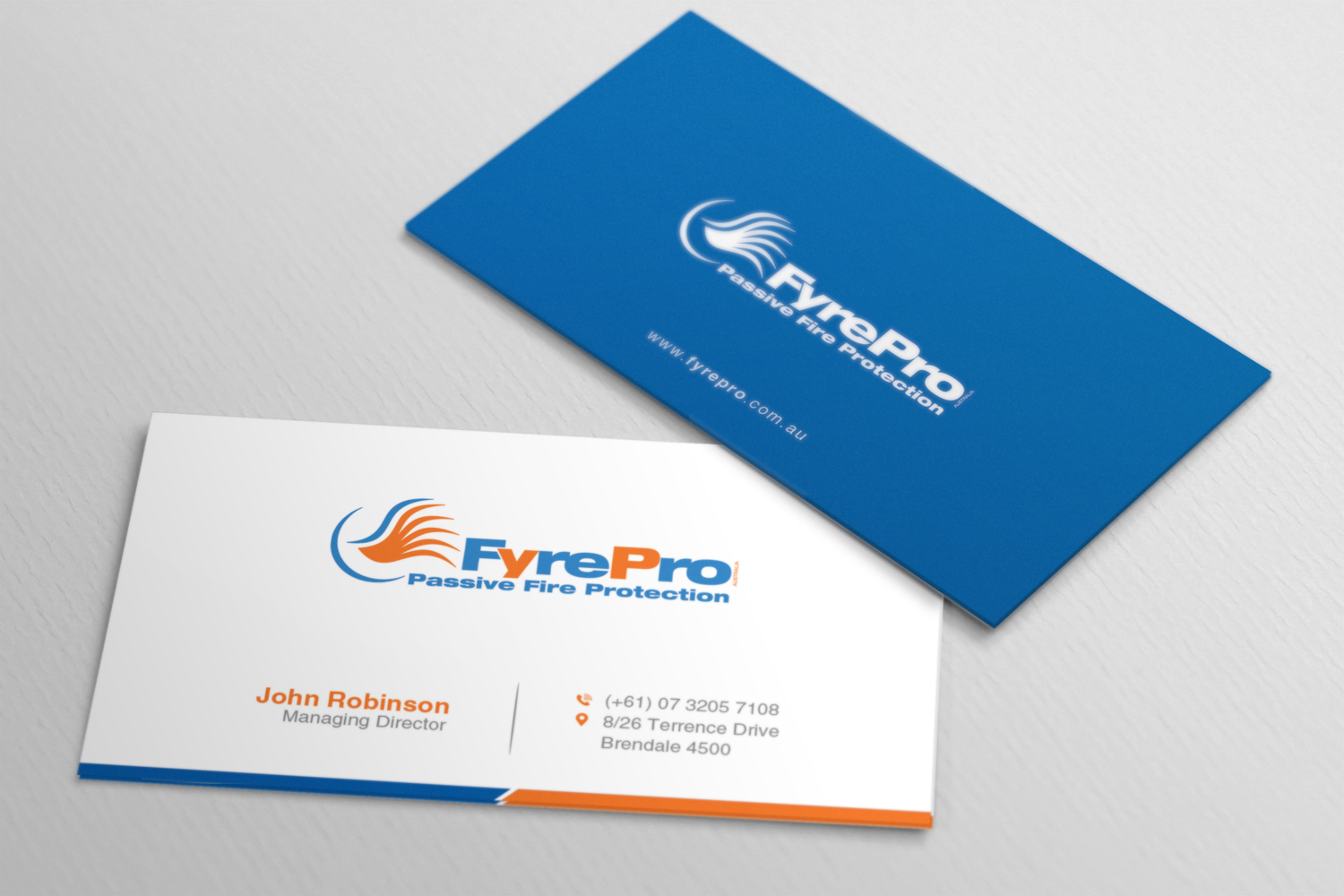 Business Card Design by OxonoArt for Fyre Pro Aus | Design #15824012