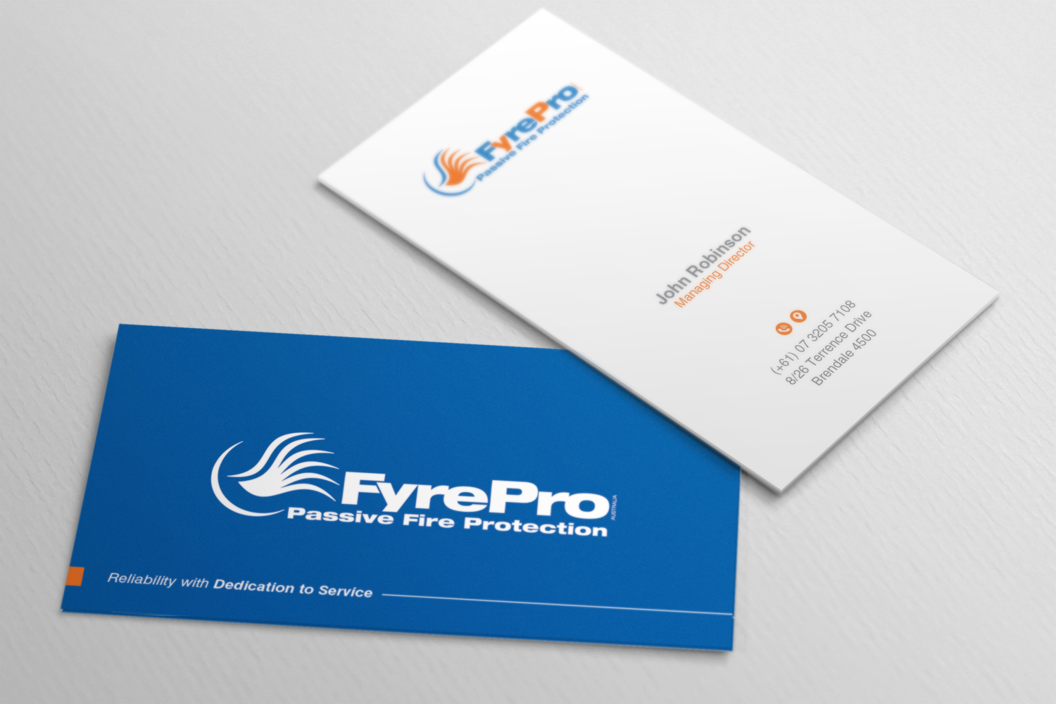 Business Card Design by OxonoArt for Fyre Pro Aus | Design #15824334