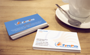 Business Card Design by phoenixx for Fyre Pro Aus | Design: #15751583