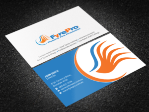 Business Card Design by Brand aid for Fyre Pro Aus | Design: #15733244