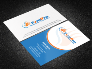 Business Card Design by Brand aid for Fyre Pro Aus | Design: #15733627