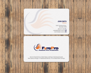 Business Card Design by chandrayaan.creative for Fyre Pro Aus | Design: #15736534