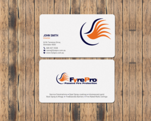 Business Card Design by chandrayaan.creative for Fyre Pro Aus | Design: #15736535